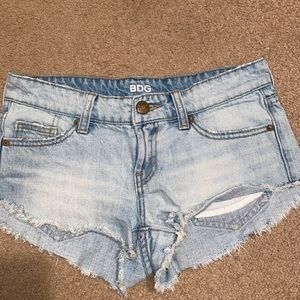 BDG denim shorts